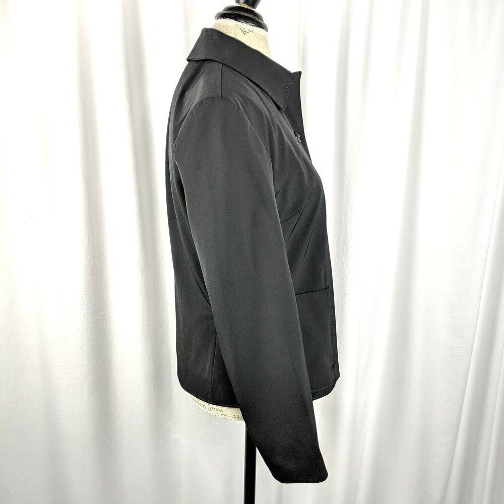 Strenesse Black Blazer 8 Career Work Business - Picture 7 of 9